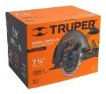 Sierra circular eléctrica Truper Professional SICI-7-1/4A3 18.5cm 1750W Naranja 60Hz - Image 3