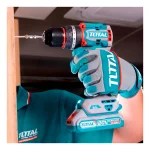 Taladro Inalambrico Impacto 12v Percutor 3/8 + 2 Baterias Turquesa 50 60hz - Image 4
