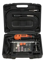 Moto-tool 180w 110 Accs+guaya Black & Decker Rt18ka-b3